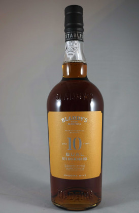 Blandy's Madeira "Bual 10 Years Old" 750ml.